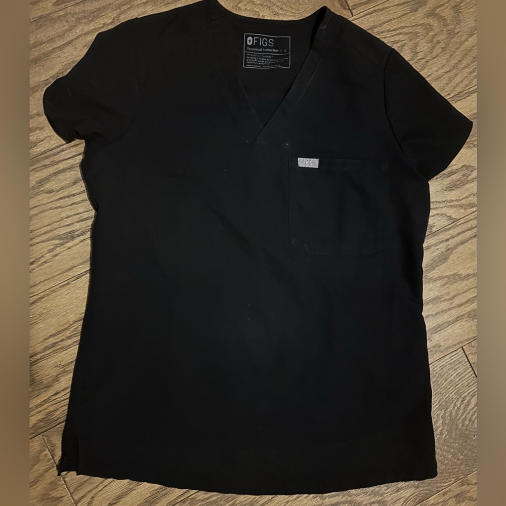 Figs Black Scrub Set